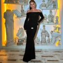 Off the Shoulder Long Sleeve Bodycon Maxi Dress