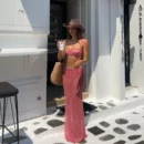 Red 3 Pieces Bikini Set