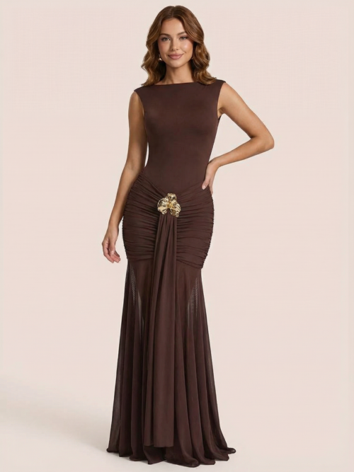 Sleeveless Backless Bodycon Dress